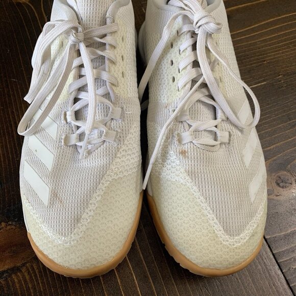 Adidas CrazyFlight Bounce 3 White Gum Volleyball Shoes BD7906 Womens Size 7.5 - Picture 5 of 9